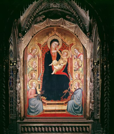 Madonna col Bambino e angeli, 1347 da Bernardo Daddi